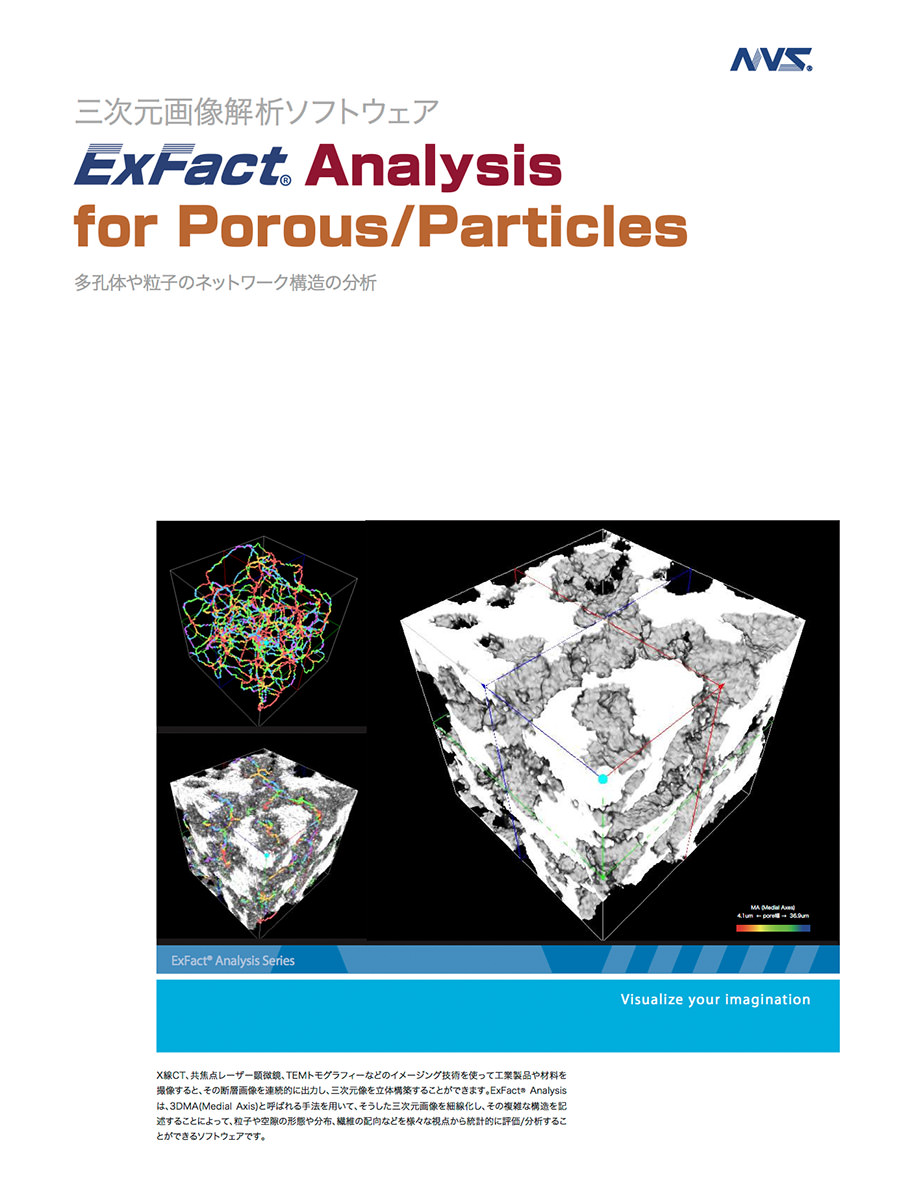 カタログ ExFact Analysis for Porous/Particles